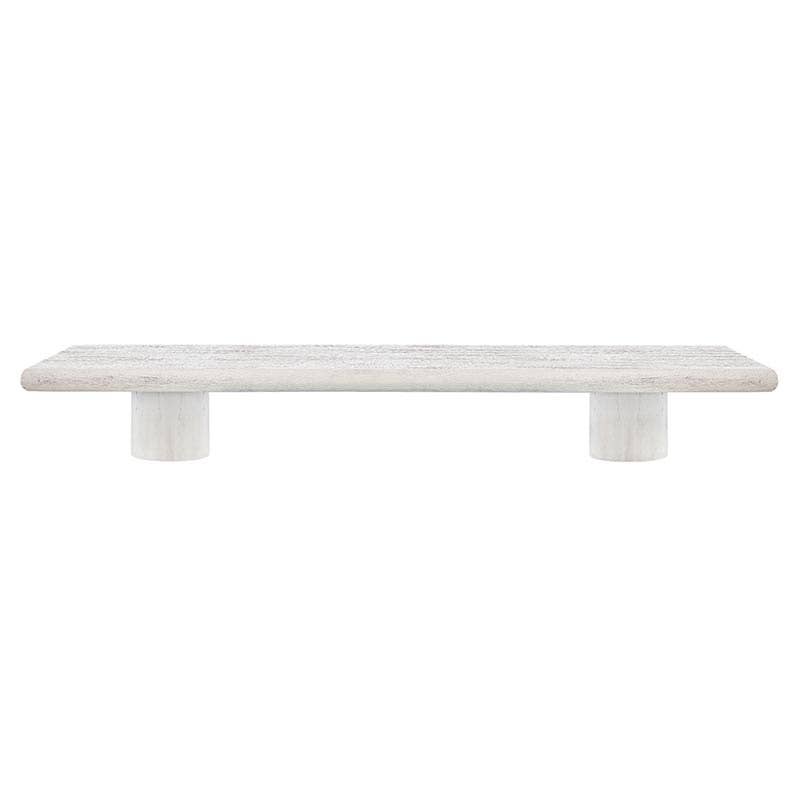 
                  
                    Mango Wood Plank Board with Feet, Stone Finish - Curated Home Decor
                  
                