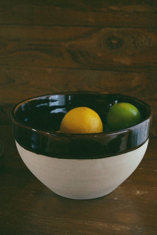 Heritage Stoneware Large Bowl - Curated Home Decor