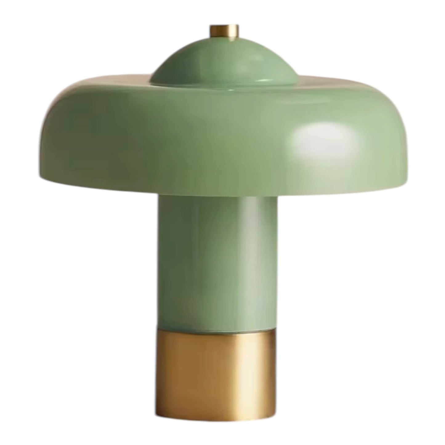 Sage Green Mushroom Table Lamp - Curated Home Decor