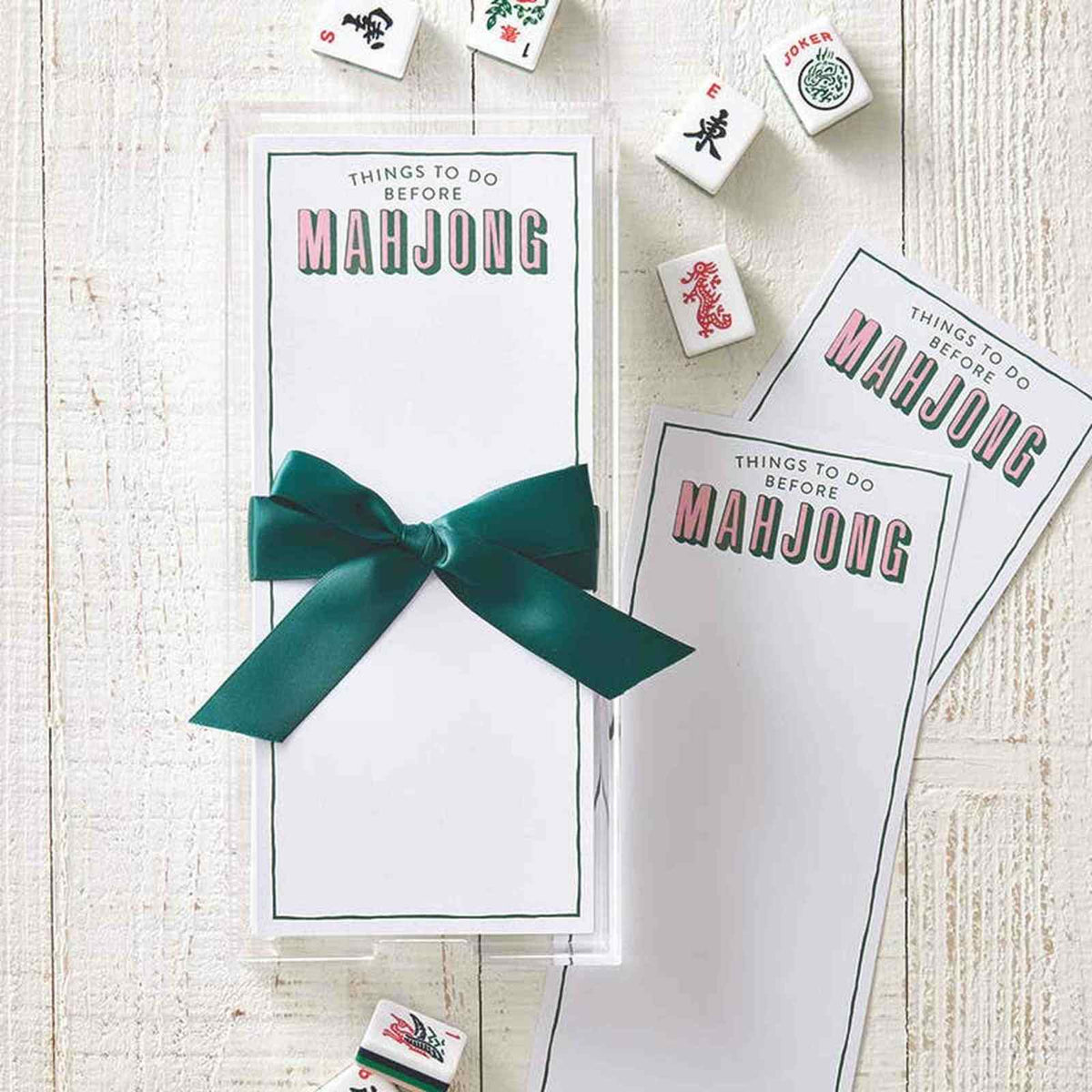 
                  
                    Acrylic Notepaper Tray - Things To Do Before Mahjong - Curated Home Decor
                  
                
