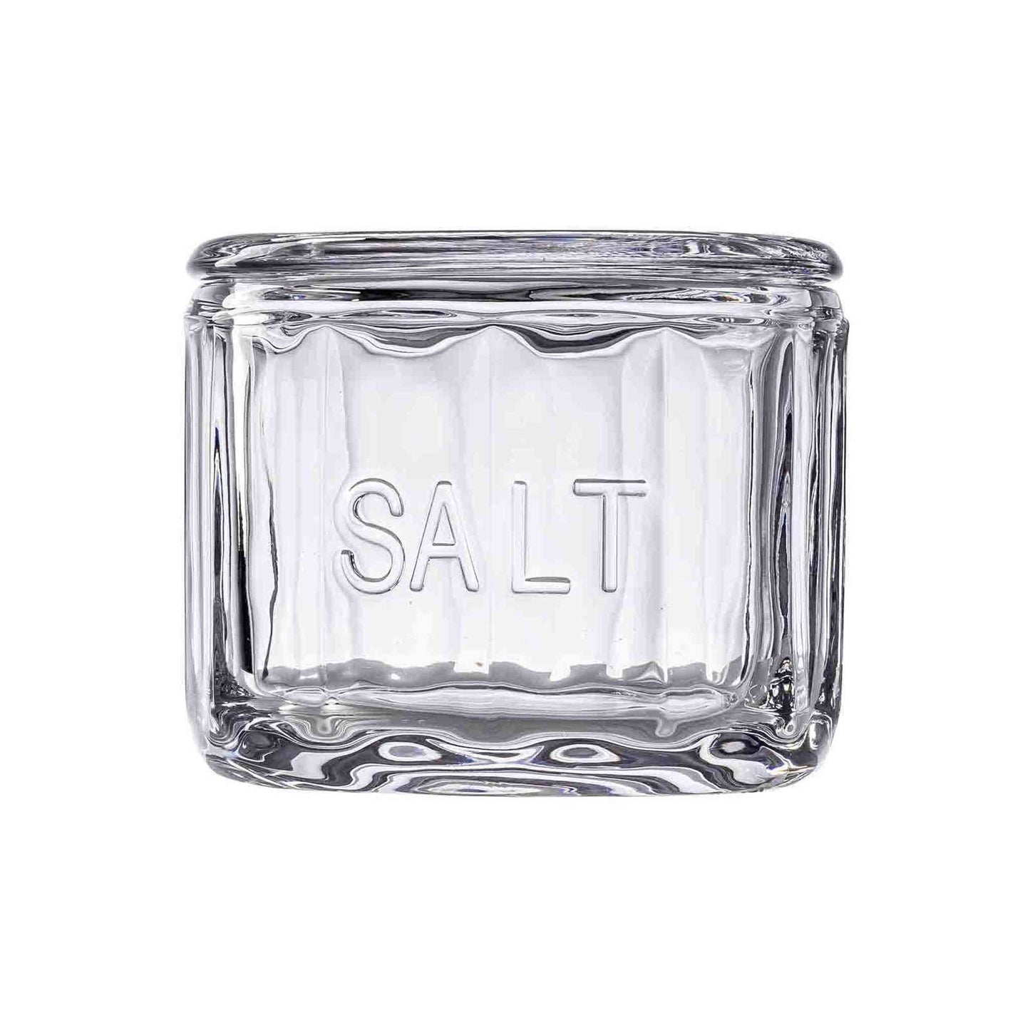 Glass Salt Cellar with Lid - Curated Home Decor