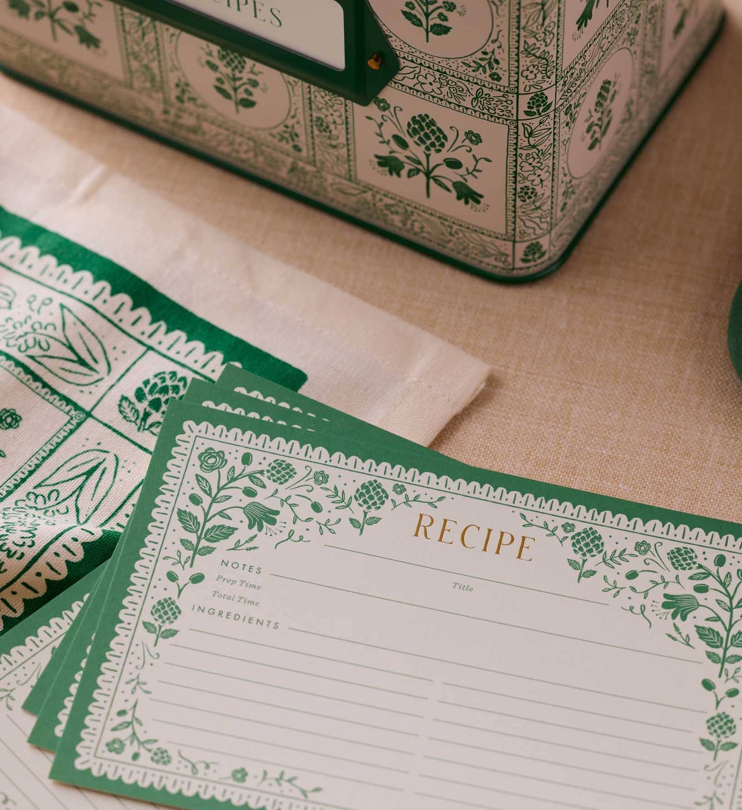
                  
                    Pack of 12 Artichoke Recipe Cards - Curated Home Decor
                  
                