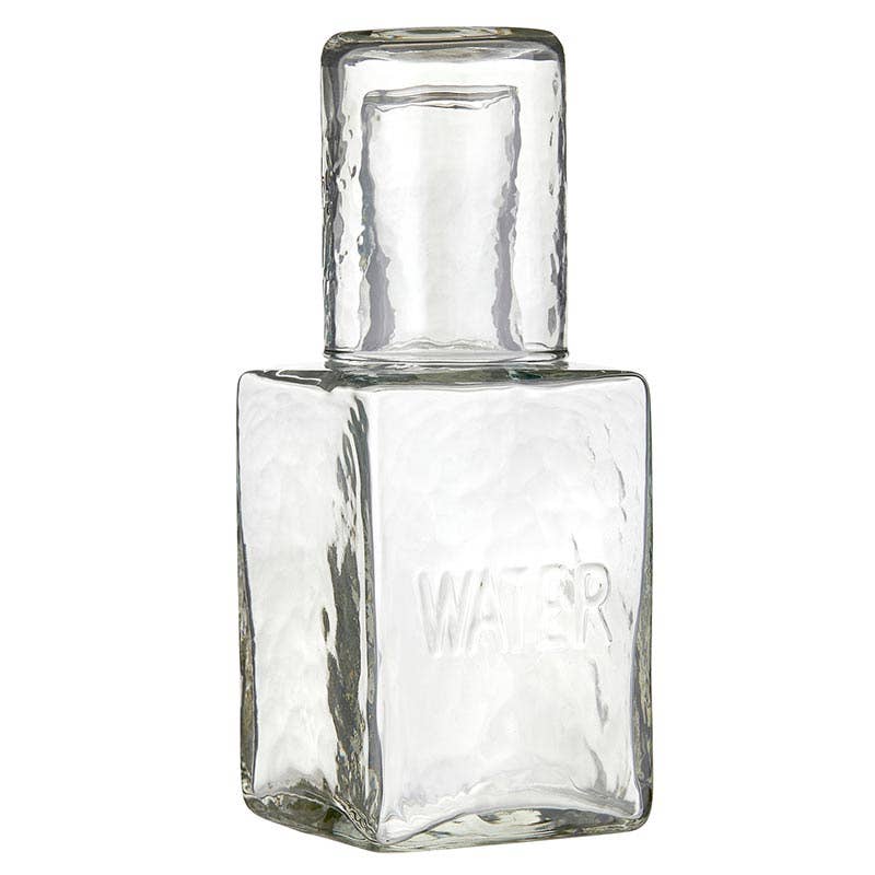 Decanter Bottle + Glass Set - Water - Curated Home Decor