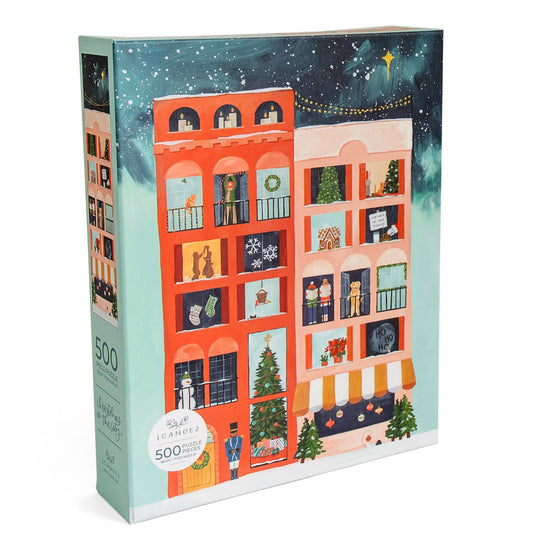 1canoe2 | One Canoe Two Paper Co. - Christmas in the City - 500 Piece Jigsaw Puzzle - Curated Home Decor