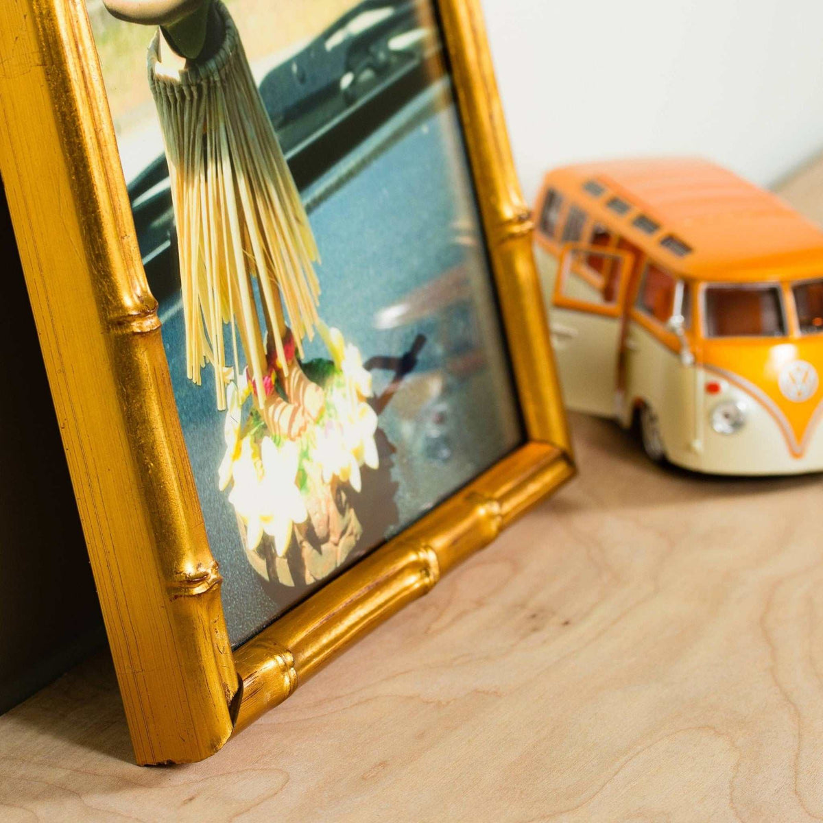 
                  
                    8x8 Picture Frame, Vintage Bamboo Vintage Gold, Assembled - Curated Home Decor
                  
                
