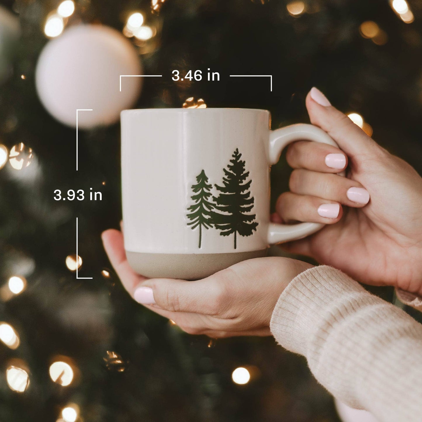 
                  
                    Green Fair Isle Sweater Stoneware Coffee Mug - Curated Home Decor
                  
                