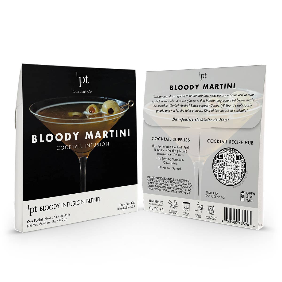 Bloody Martini Cocktail Pack - Curated Home Decor