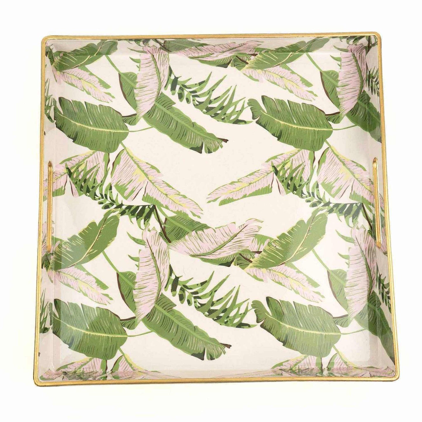 
                  
                    Natural Botanical Square Tray - Curated Home Decor
                  
                