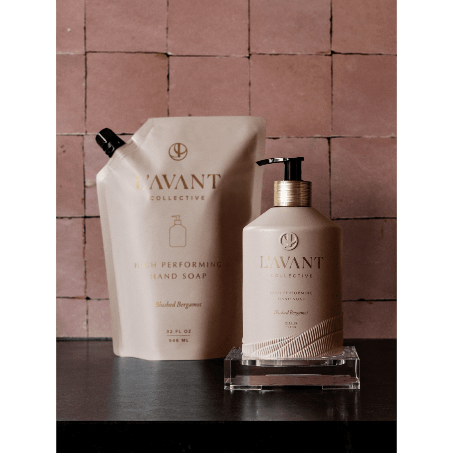 
                  
                    Hand Soap Blushed Bergamot - Curated Home Decor
                  
                