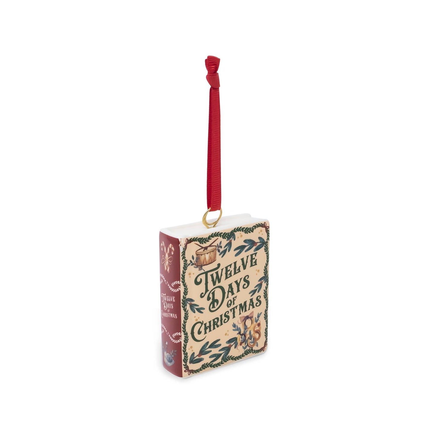 
                  
                    Ceramic Book Ornament, Twelve Days of Christmas (Pre-Order: Ships Sept) - Curated Home Decor
                  
                