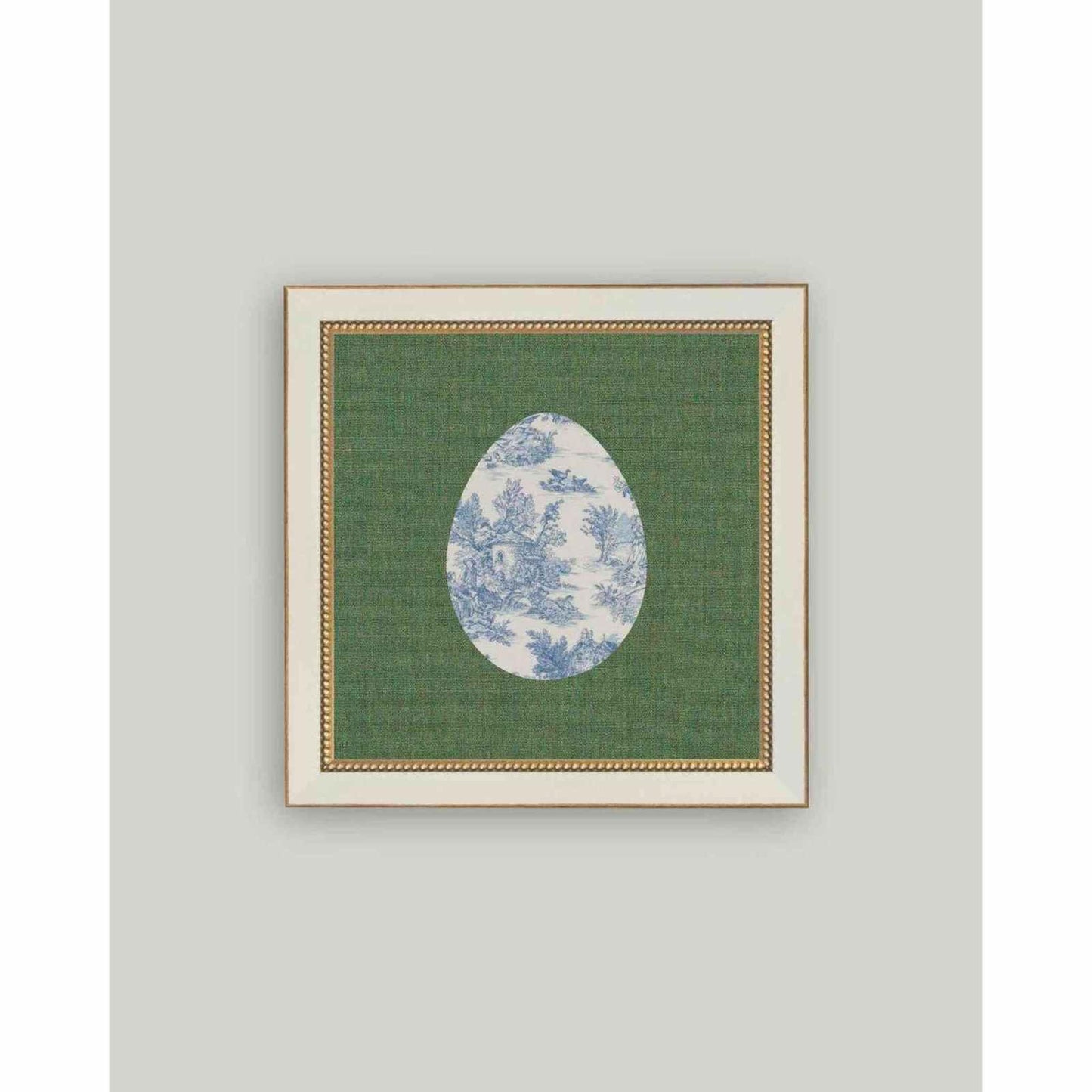 
                  
                    Countryside Toile Egg Framed Antique Art: 5x5 - Curated Home Decor
                  
                