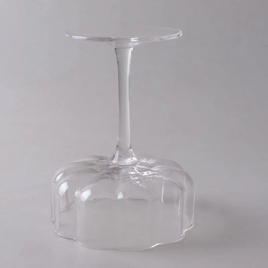 Le Verre Wave Set Of Two Glass Cocktail Coupes - Clear