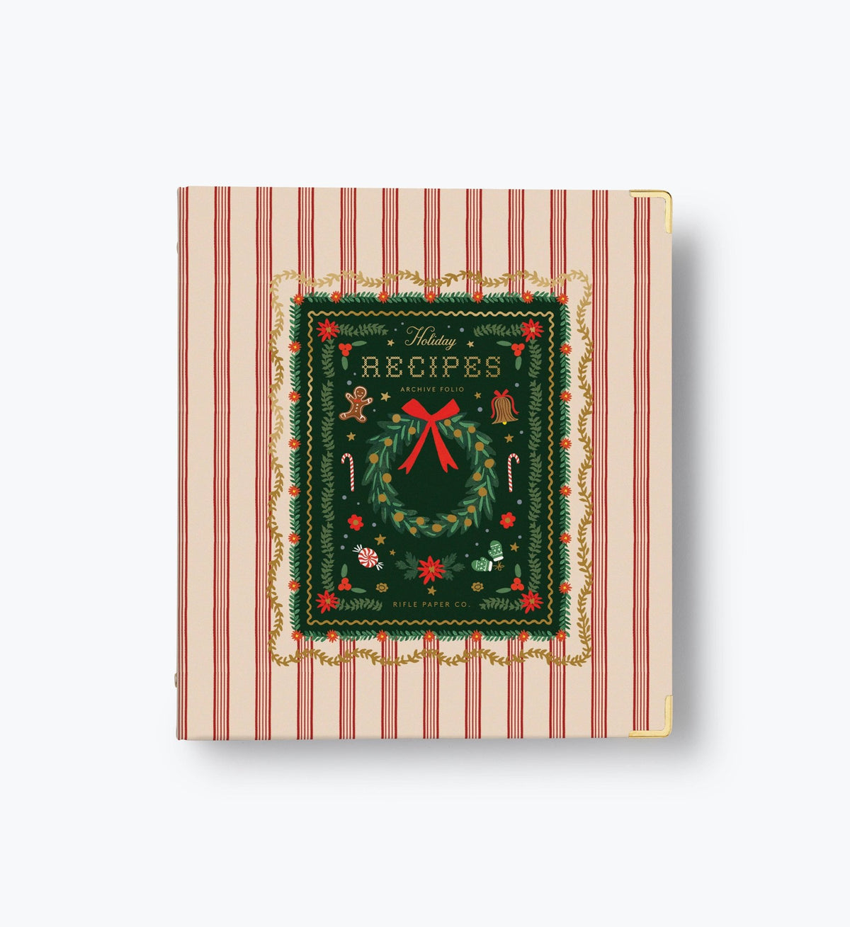 Holly Jolly Recipe Binder - Curated Home Decor