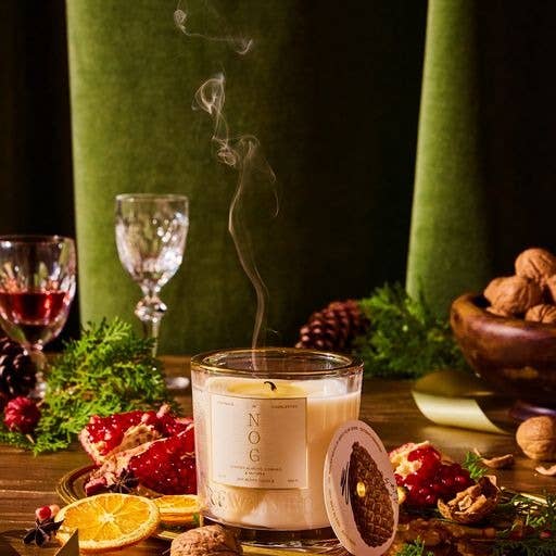
                  
                    Rewined Nog Holiday Candle 10 oz - Curated Home Decor
                  
                