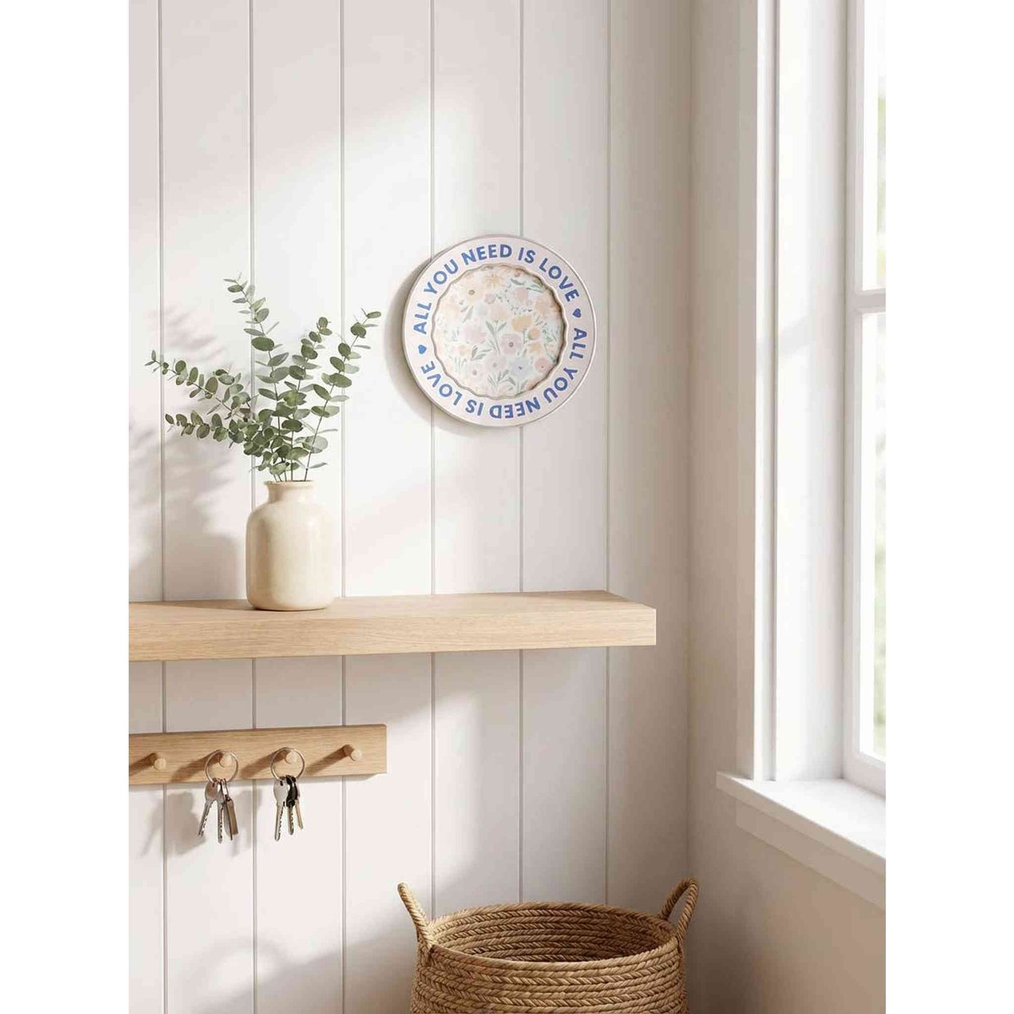 
                  
                    "All you need is love" Metal Frame - Curated Home Decor
                  
                