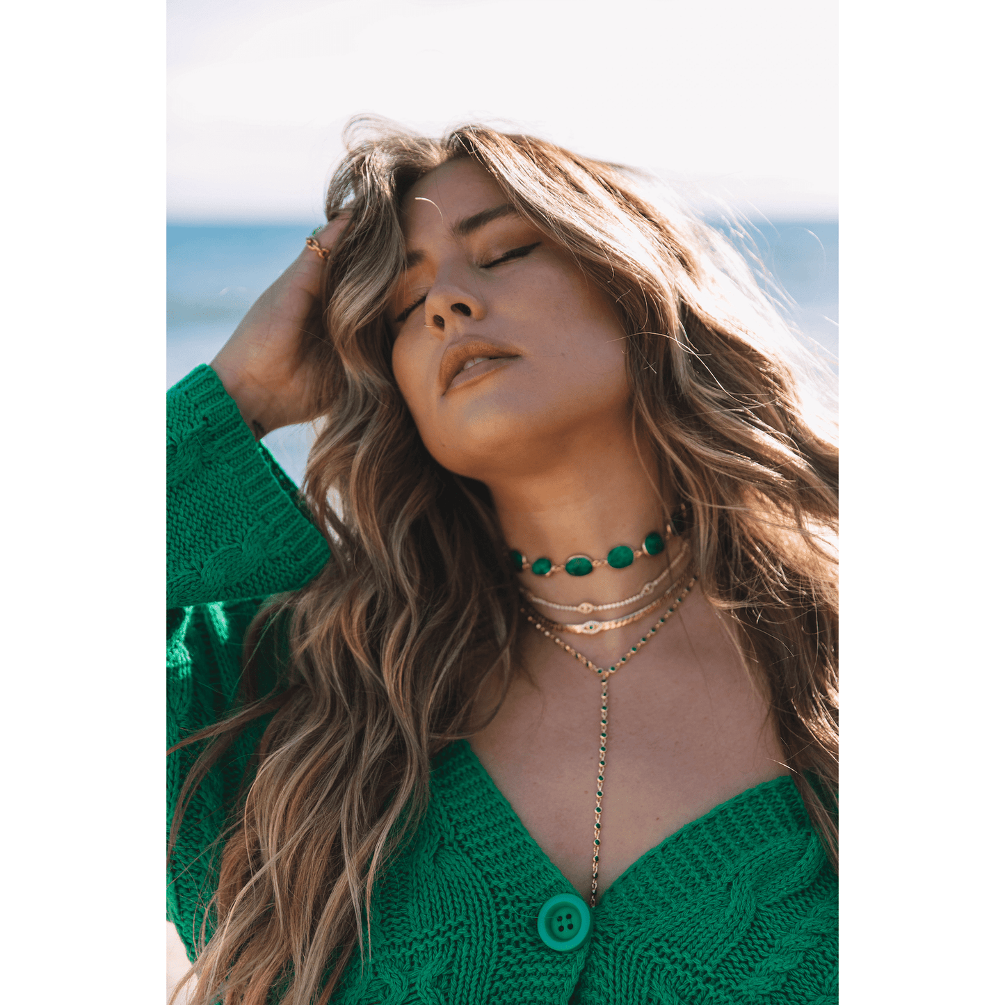 
                  
                    The Sparkling Eyes Choker - Curated Home Decor
                  
                