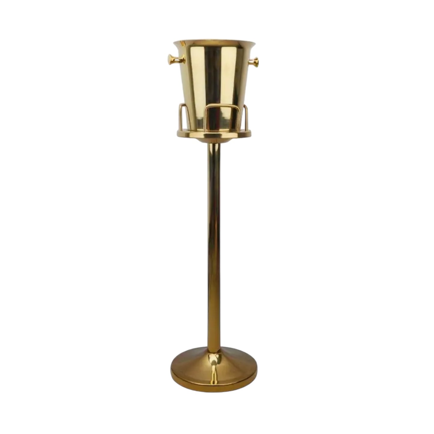 Gold Champagne Ice Bucket on Stand - Curated Home Decor