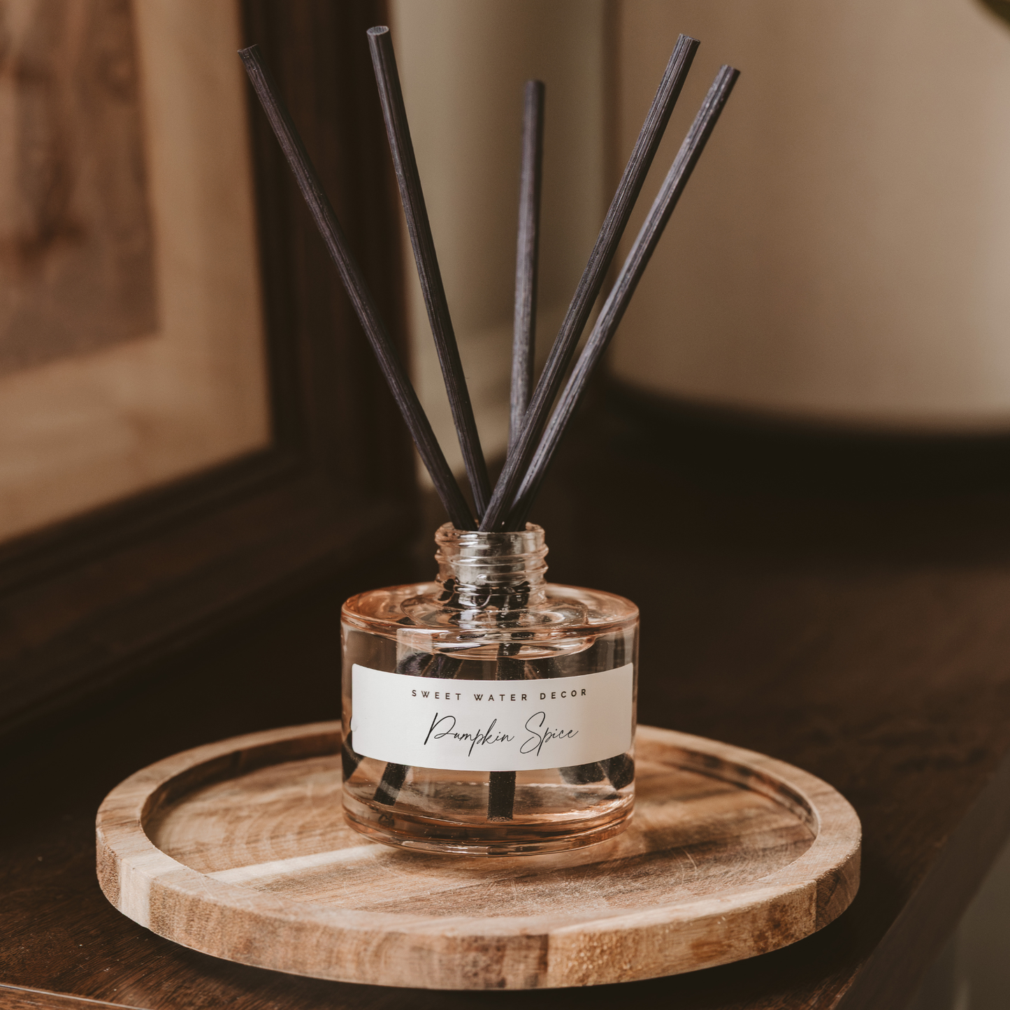 *NEW* Pumpkin Spice Reed Diffuser - Fall Decor & Gifts - Curated Home Decor