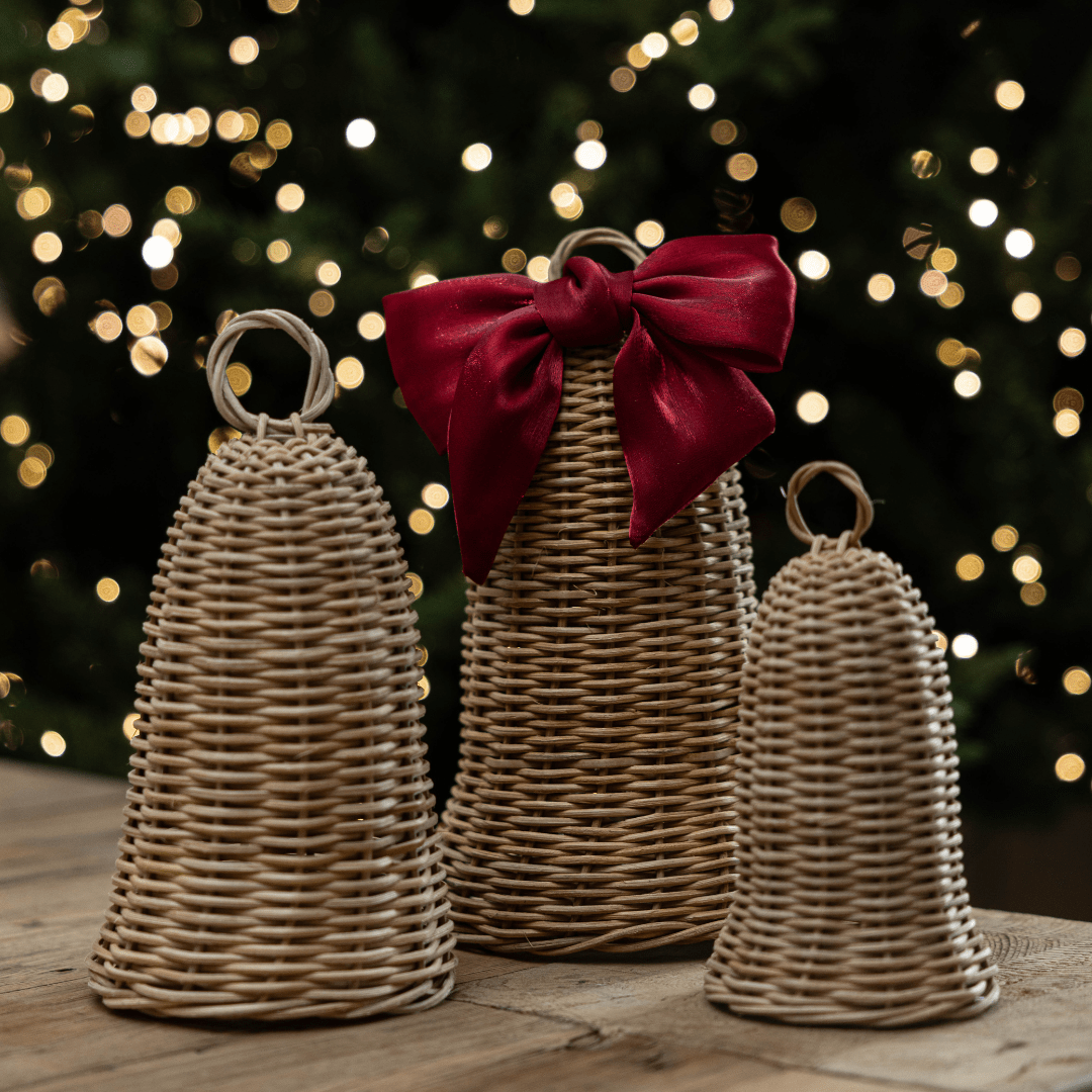 
                  
                    Rattan Bells Set (3pcs) - Curated Home Decor
                  
                