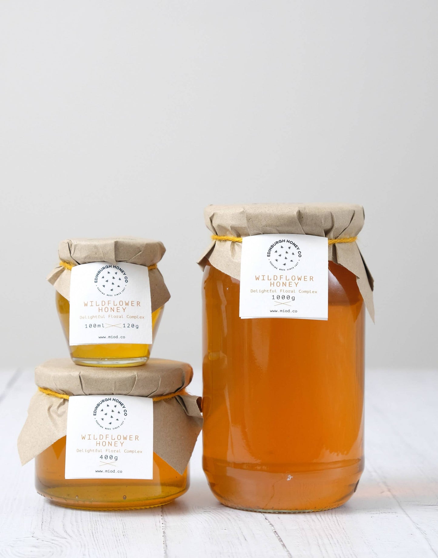 Edinburgh Honey Co - Wildflower Honey: 120g - Curated Home Decor