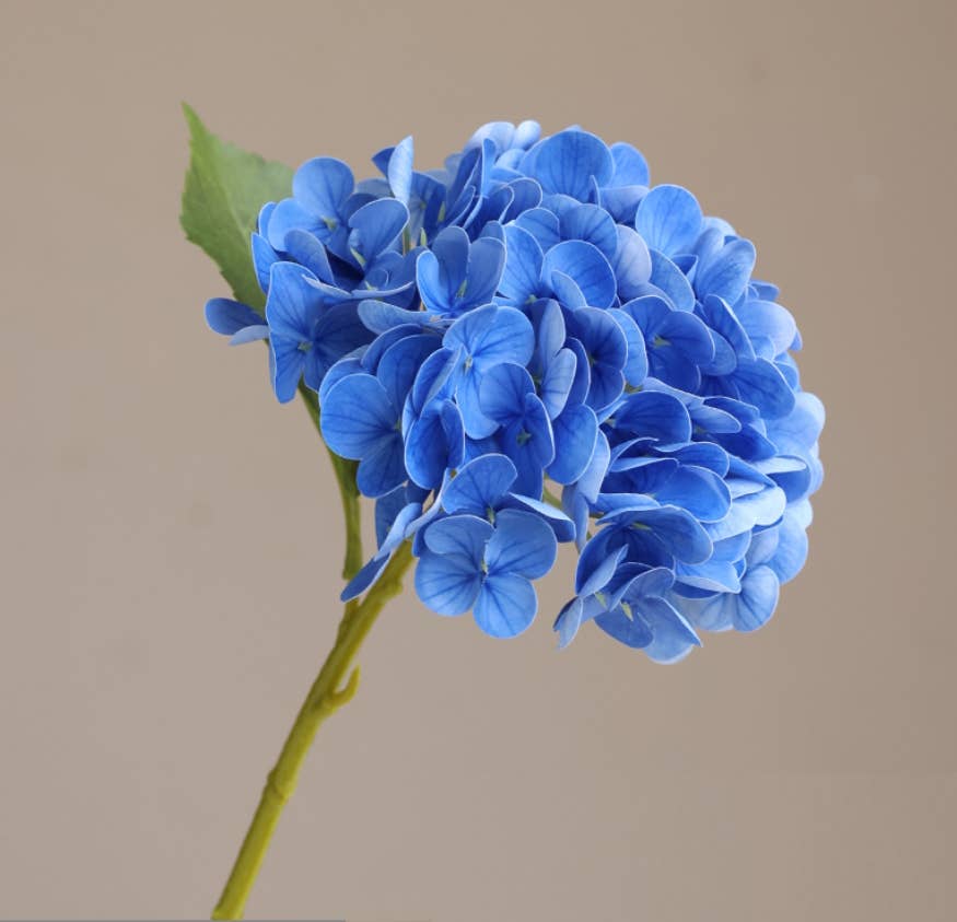 12.5"Real Touch lifelike Hydrangea-6”bloom