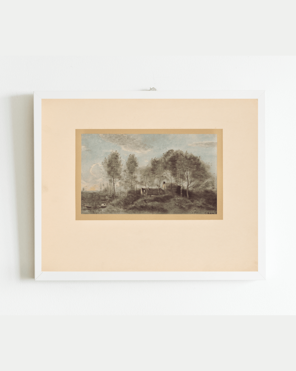
                  
                    French Landscape II Antique Art Print: 5x7 - Curated Home Decor
                  
                