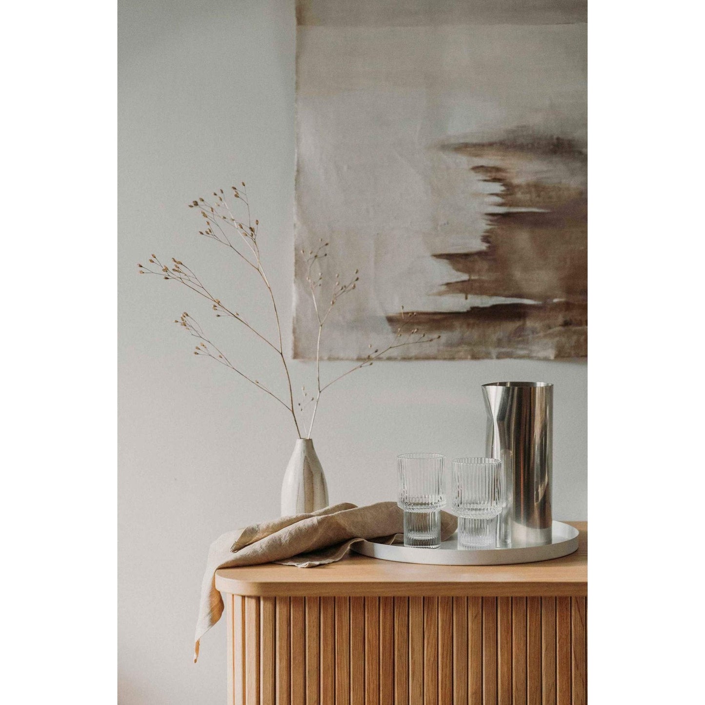 
                  
                    Set of 6 Tall fluted glasses | tumblers - Curated Home Decor
                  
                