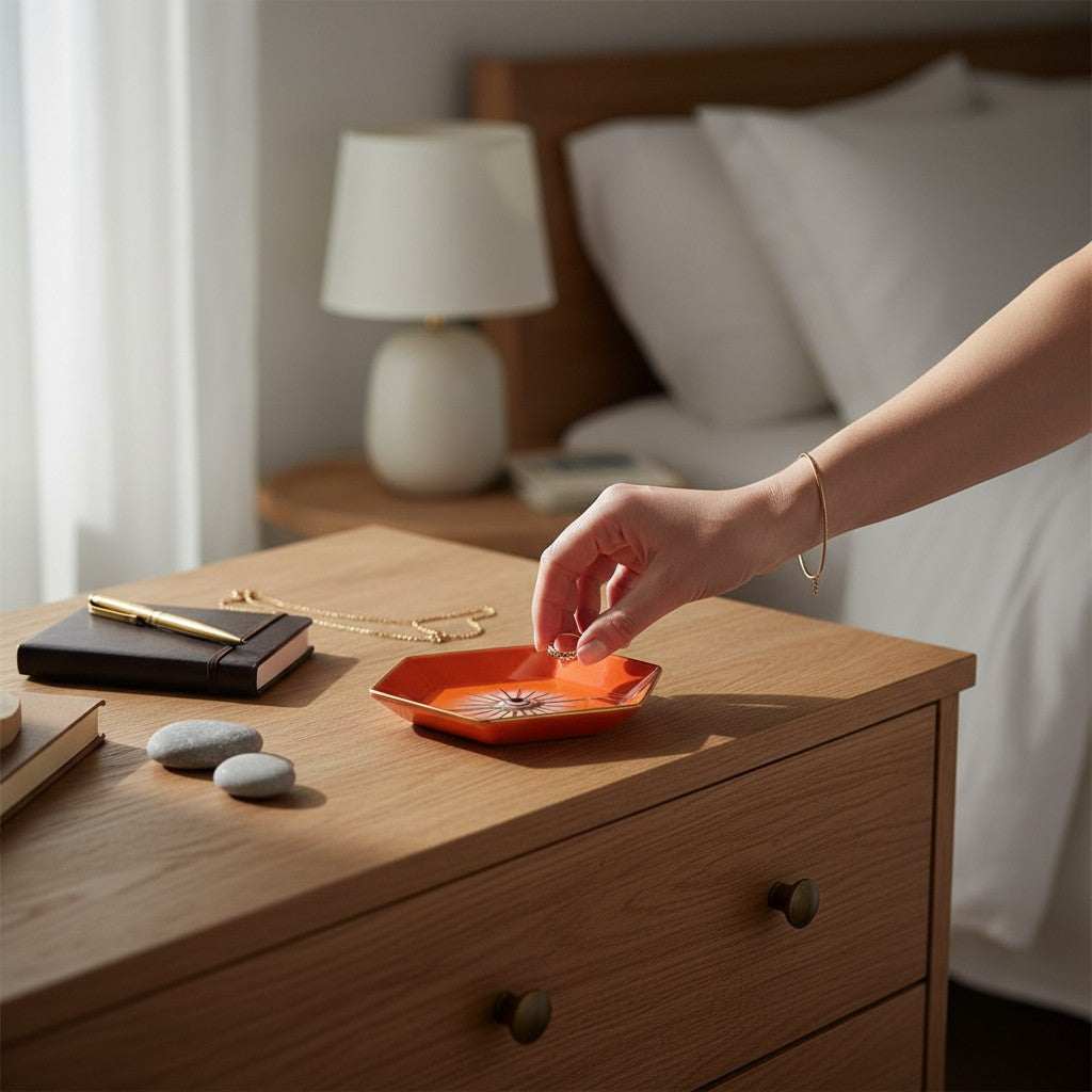 
                  
                    Evil Eye Trinket Plate - Curated Home Decor
                  
                