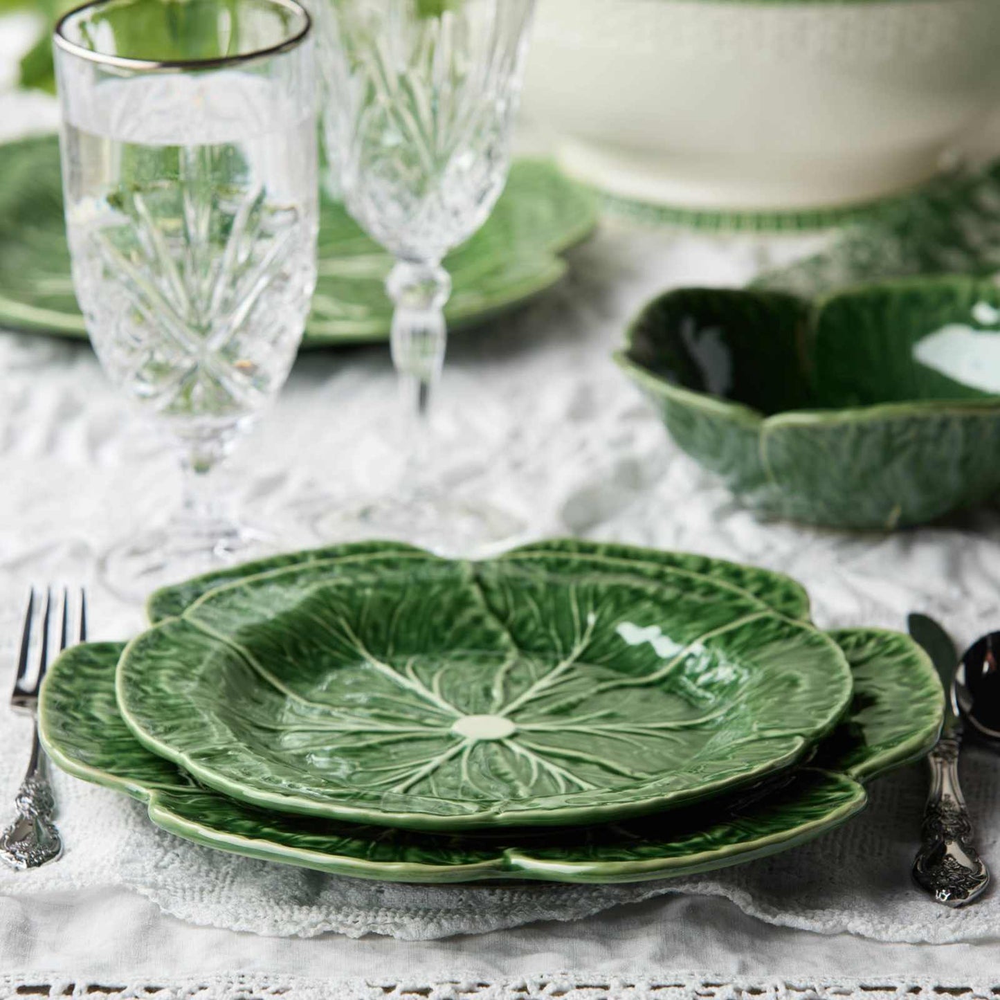 
                  
                    Le Jardin Cabbage 3 - D Dinner Plate - Curated Home Decor
                  
                