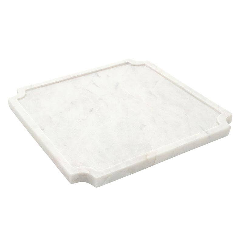 
                  
                    Square Beveled Marble Serving Board, 11 Inch - Curated Home Decor
                  
                