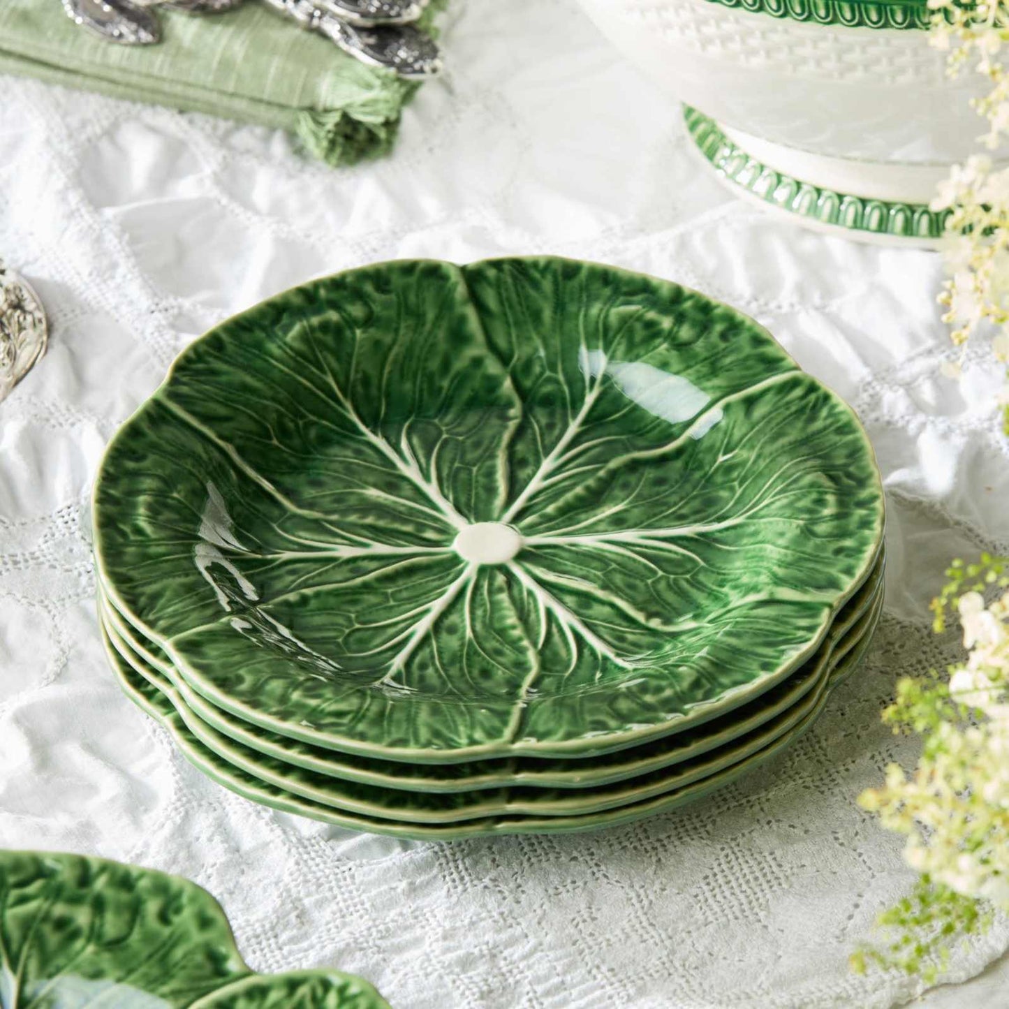 
                  
                    Le Jardin Cabbage 3 - D Salad Plate - Curated Home Decor
                  
                