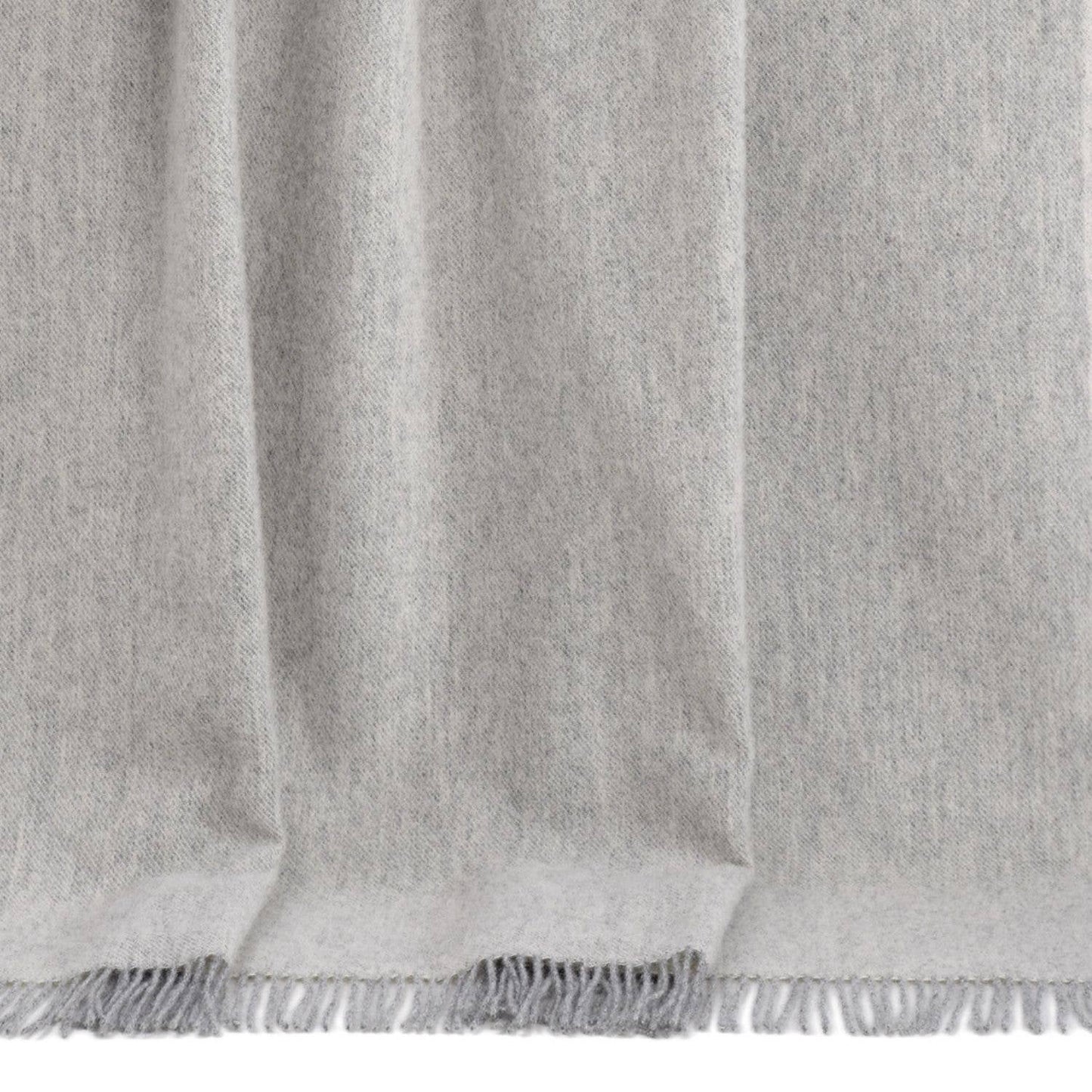 
                  
                    Grey Melange Pure Wool Throw - Curated Home Decor
                  
                