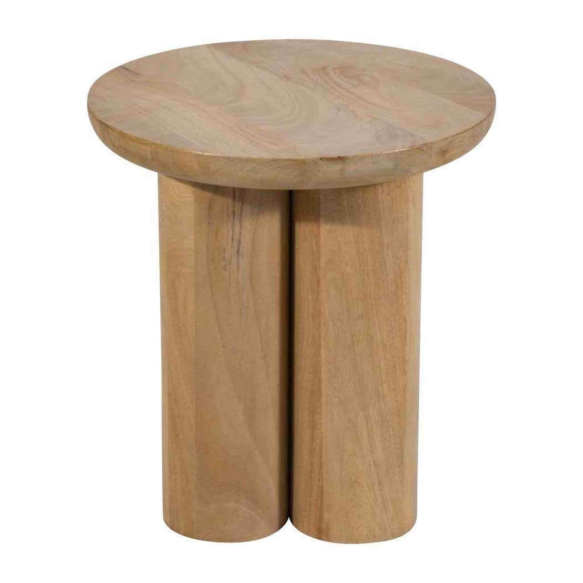 
                  
                    18 In. Natural Wood Scandinavian Farmhouse Side Table - Curated Home Decor
                  
                