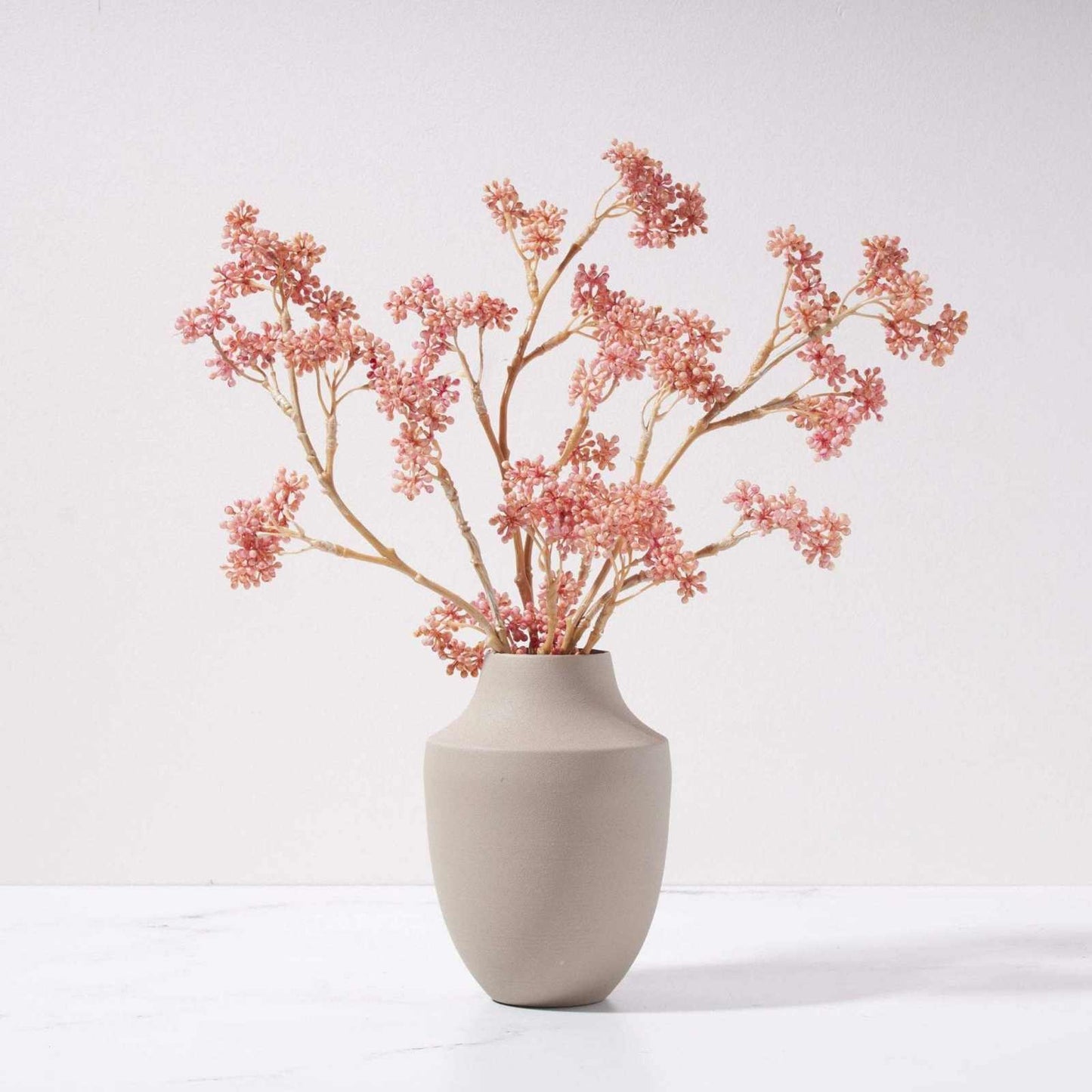 
                  
                    Beautyberry Branch in Milan Vase - Curated Home Decor
                  
                