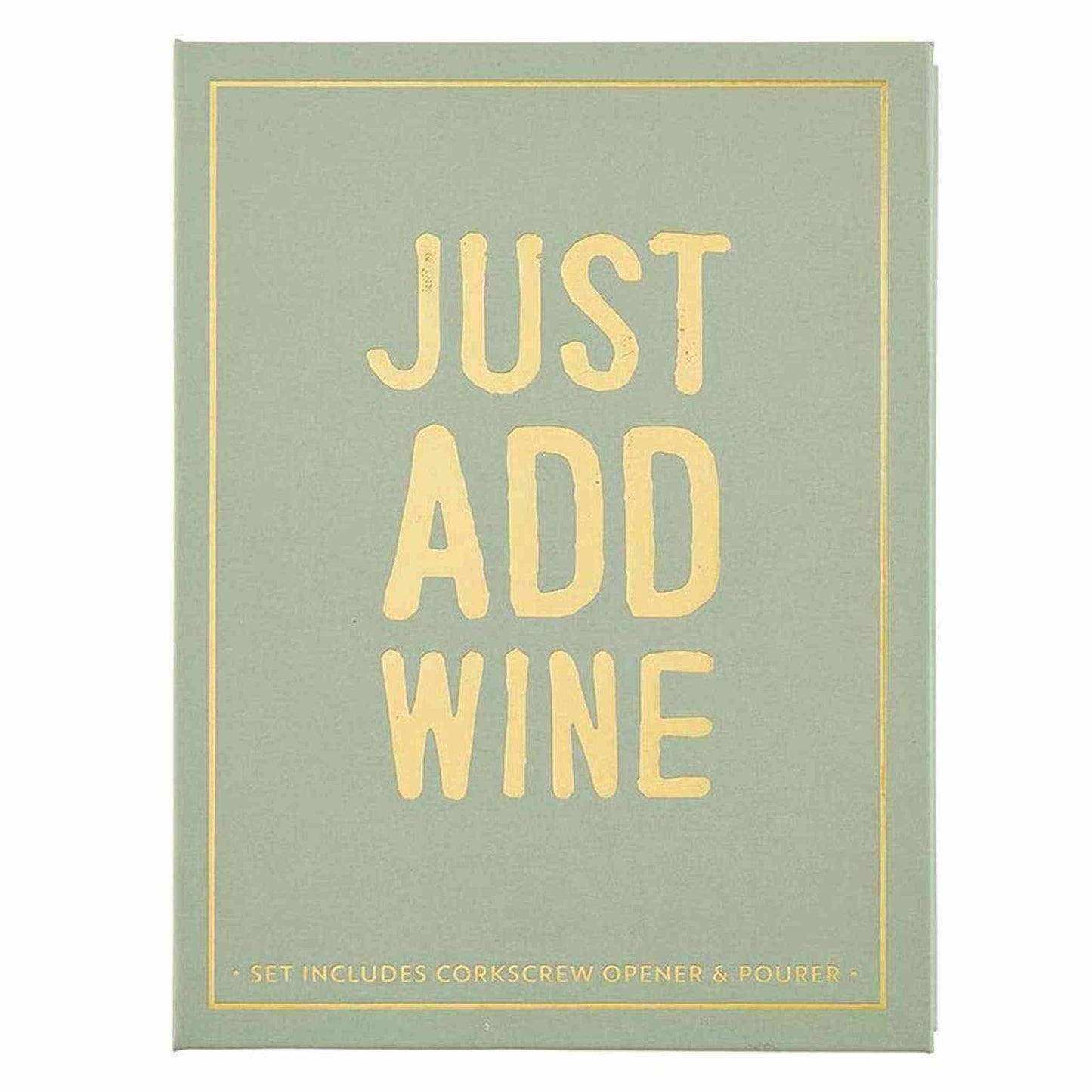 
                  
                    Wine Serving Set Book Box - Just Add Wine - Curated Home Decor
                  
                