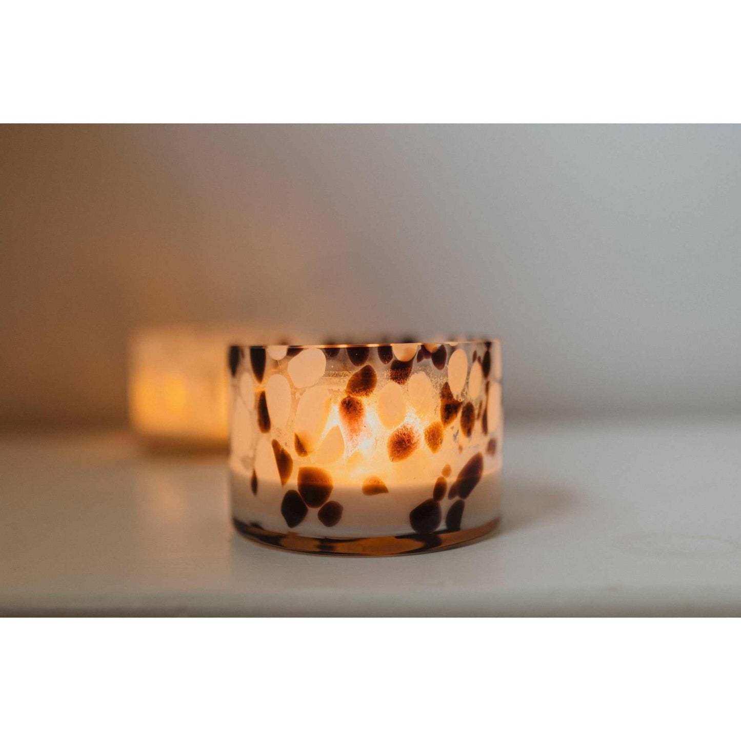 
                  
                    Fresh Balsam & Cedarwood Soy Candle Black/White - Curated Home Decor
                  
                