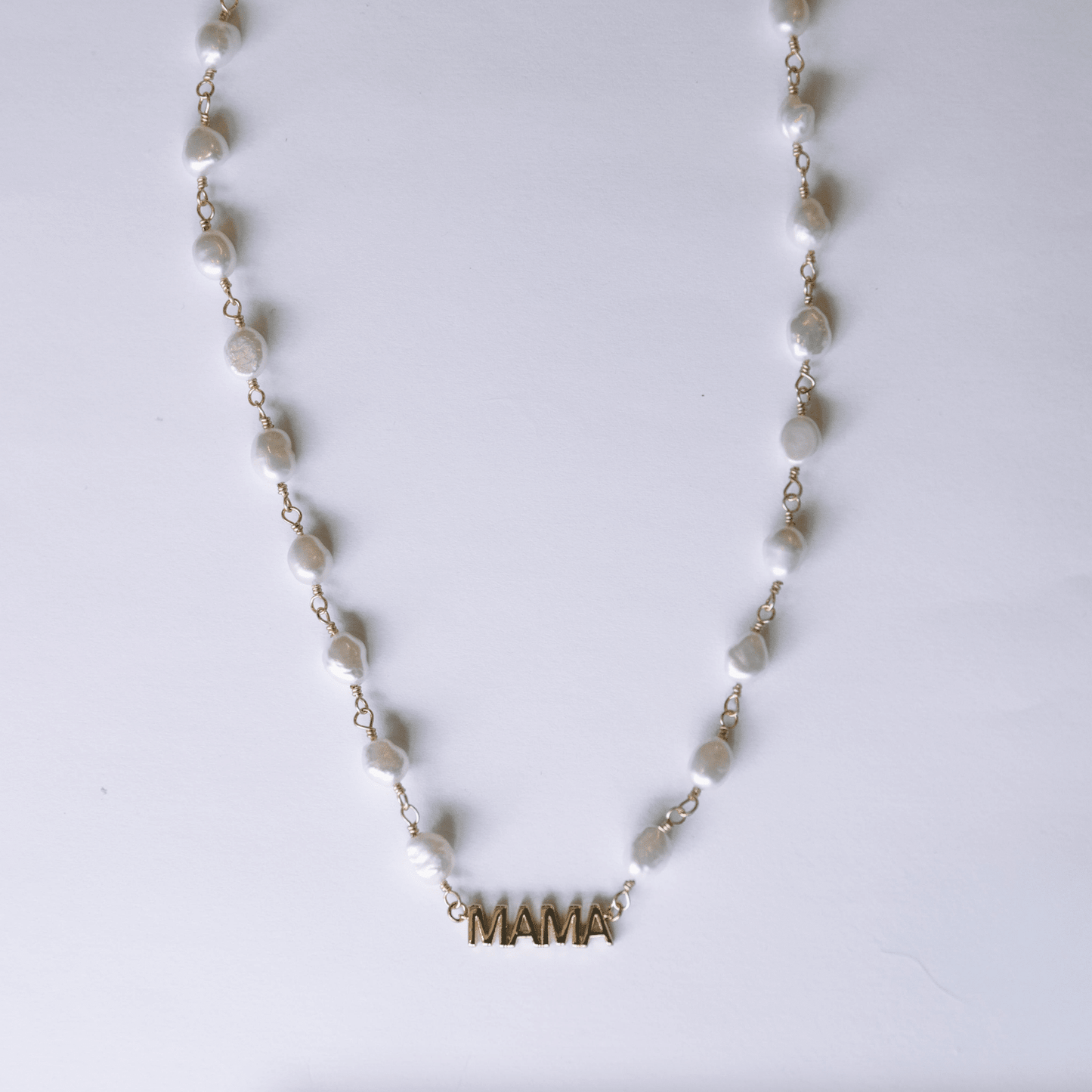 
                  
                    The Mini Pearl Mama Necklace - Curated Home Decor
                  
                
