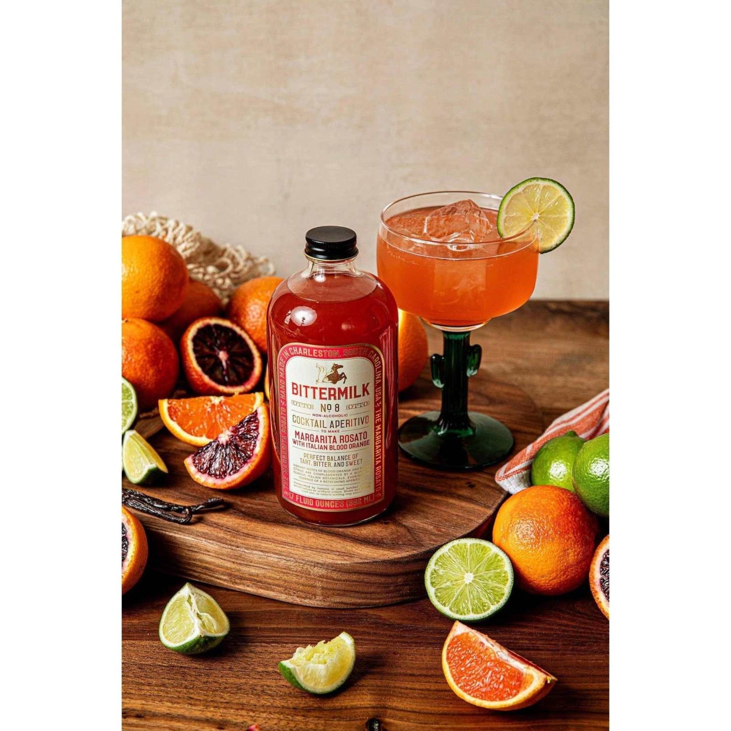 
                  
                    Bittermilk No.8 - Margarita Rosato with Italian Blood Orange - Curated Home Decor
                  
                