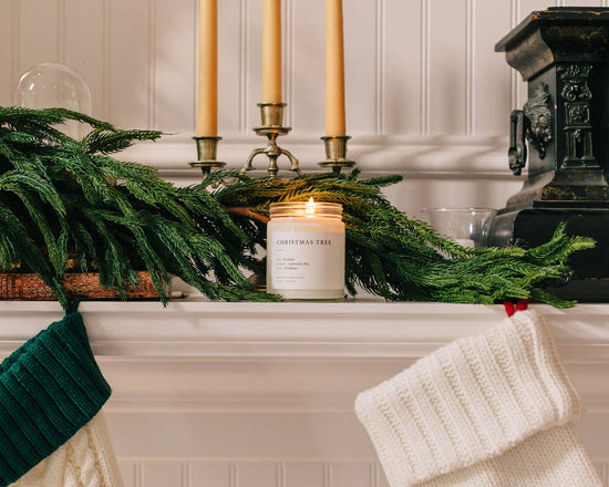 Brooklyn Candle Studio - Christmas Tree Jar Candle (Seasonal) - Curated Home Decor