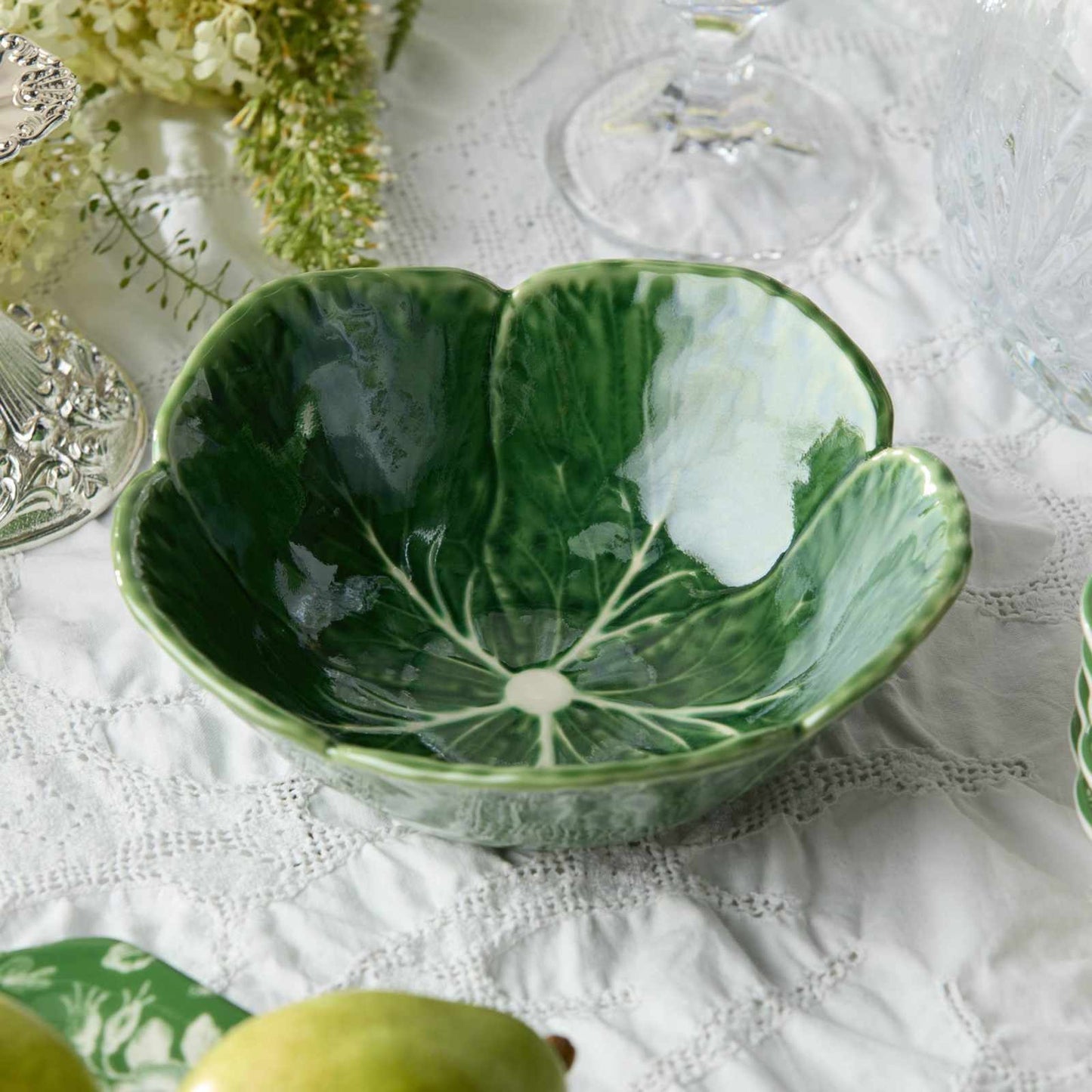Le Jardin Cabbage 3 - D Cereal Bowl - Curated Home Decor