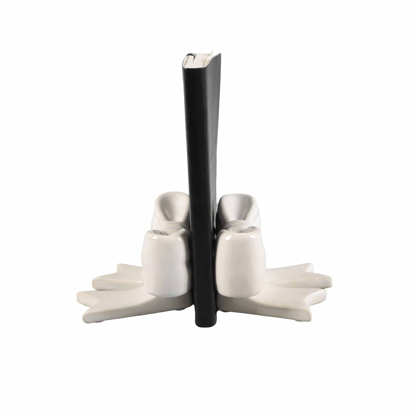 
                  
                    Single Ceramic Bow Bookend - Curated Home Decor
                  
                