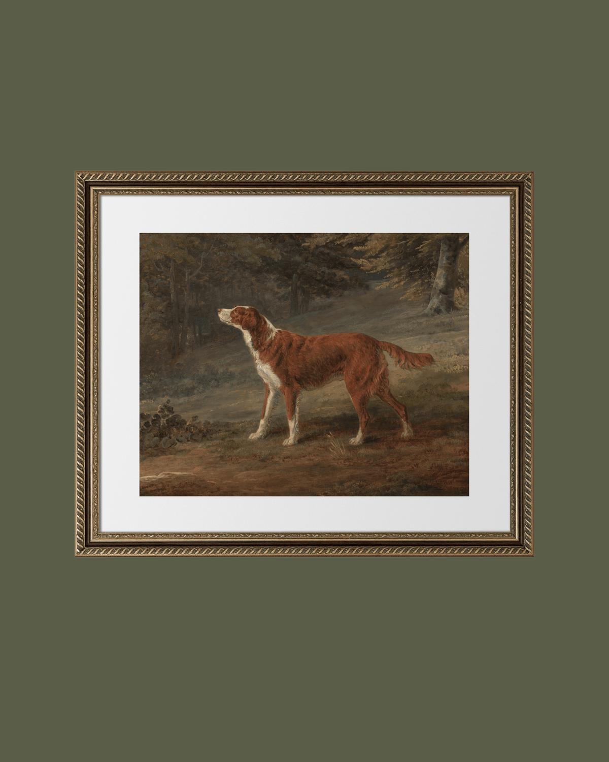 
                  
                    Ranger the Setter Hound Antique Art Print - Curated Home Decor
                  
                