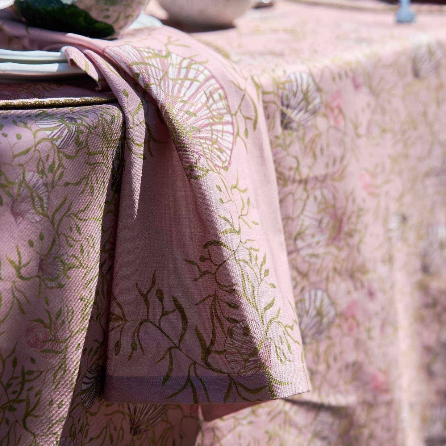 
                  
                    Seashell Botanical Cotton Napkins – Sold individually - Curated Home Decor
                  
                