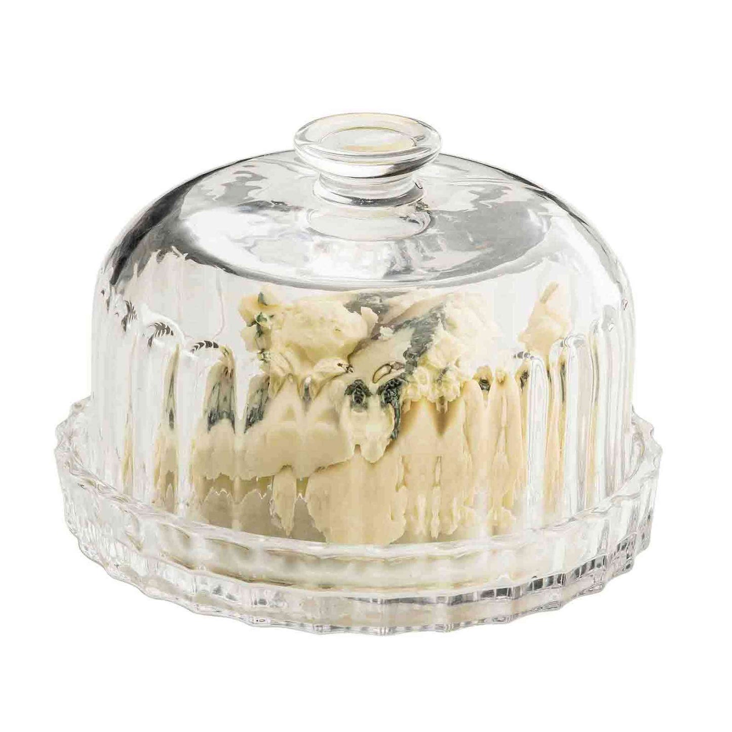 
                  
                    Glass Dessert Dish with Lid - Curated Home Decor
                  
                