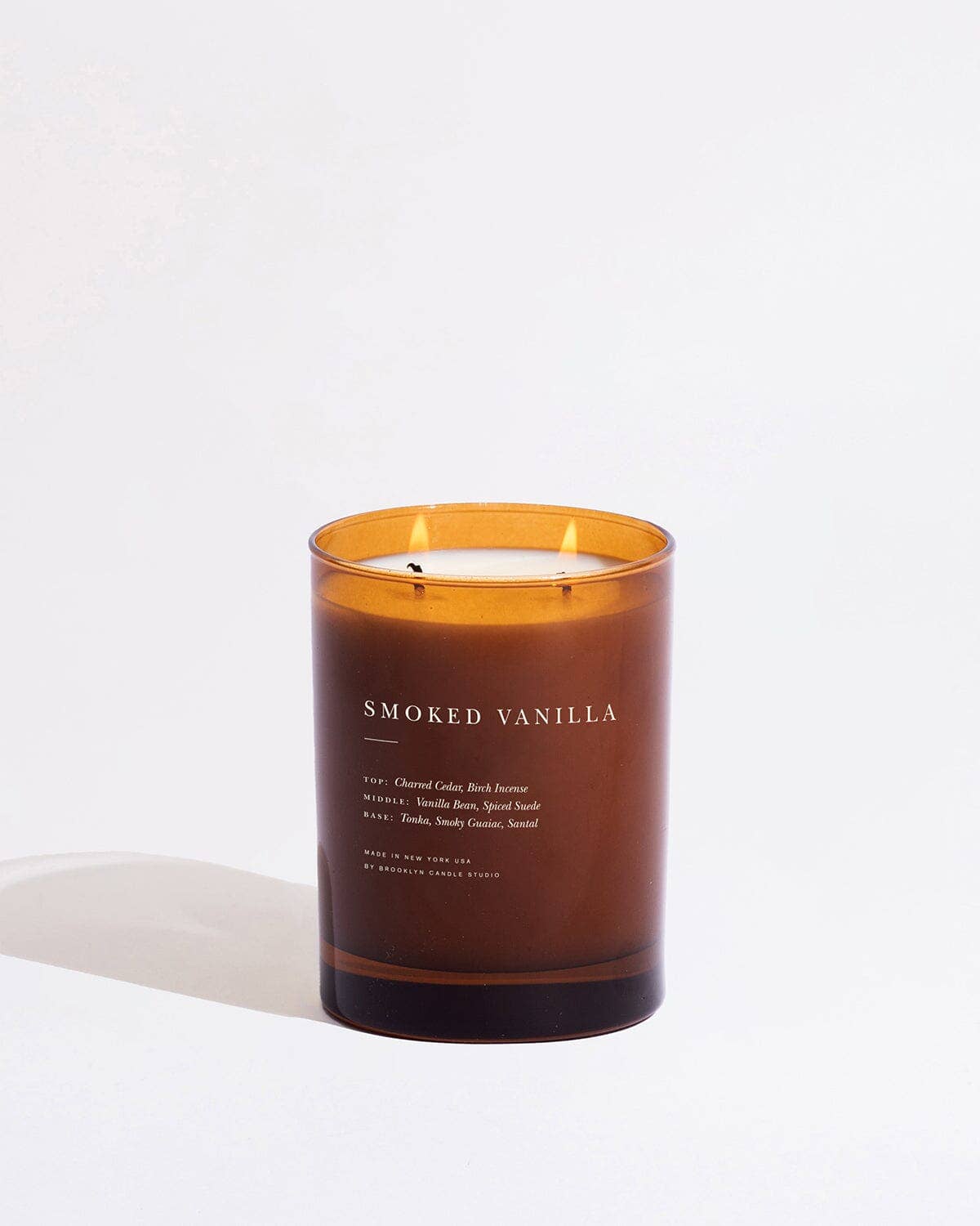 Smoked Vanilla 2-Wick Candle (Limited Edition) - Curated Home Decor