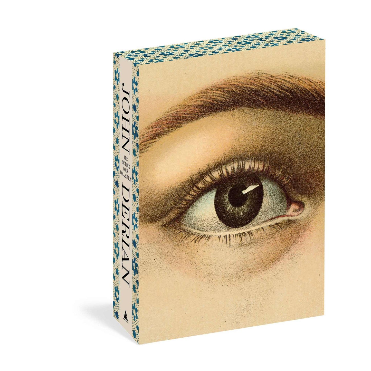 John Derian Picture Book Collection with vintage eye illustration in slipcase packaging