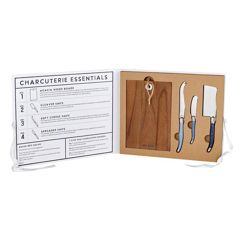 Face to Face Cheese Board Book Box - Good Food Lake Mood