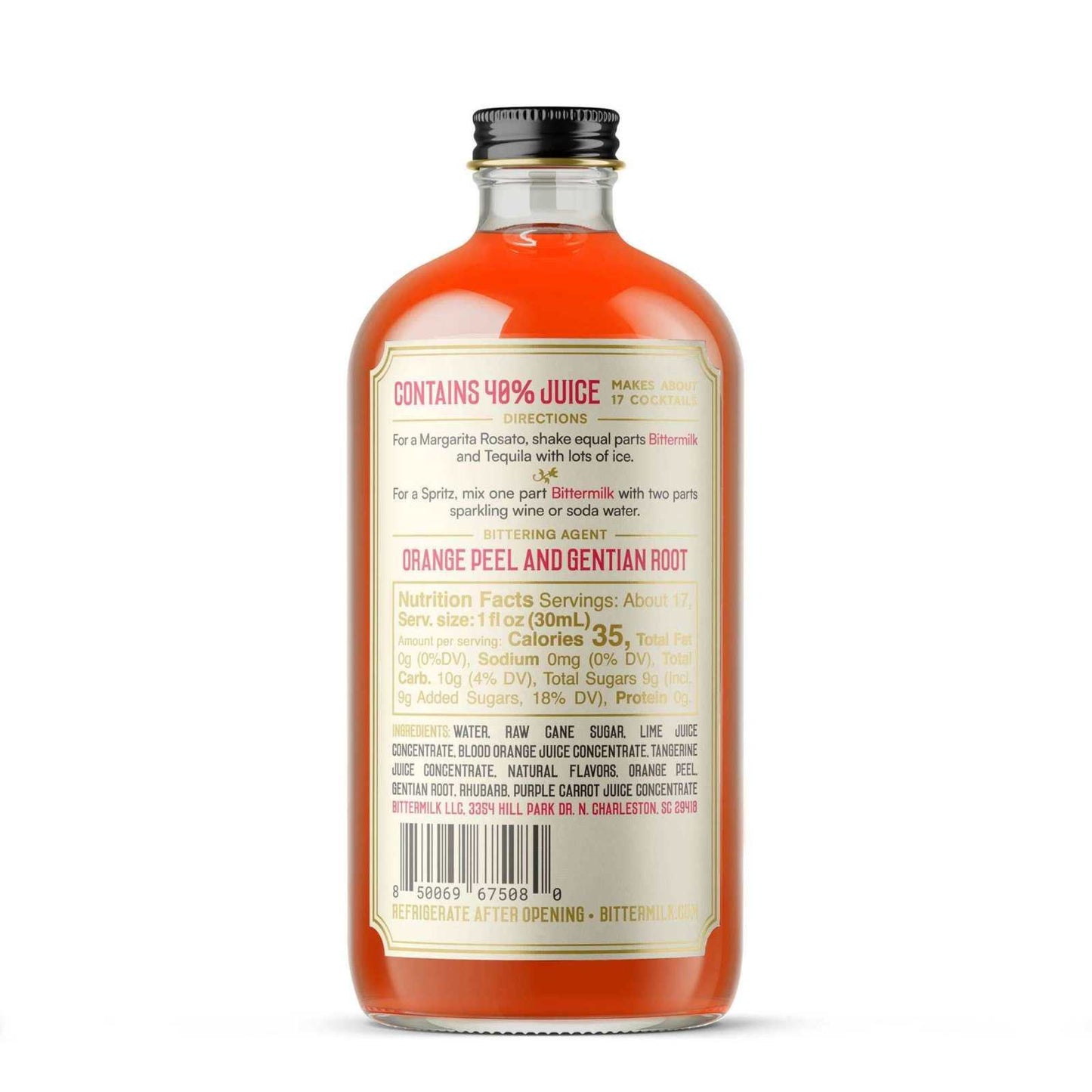 
                  
                    Bittermilk No.8 - Margarita Rosato with Italian Blood Orange - Curated Home Decor
                  
                