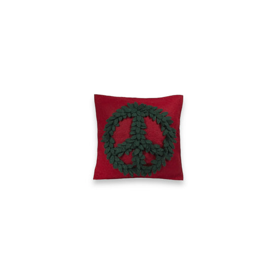 Holiday Felt Decorative Pillow 20” Cover Only - Curated Home Decor