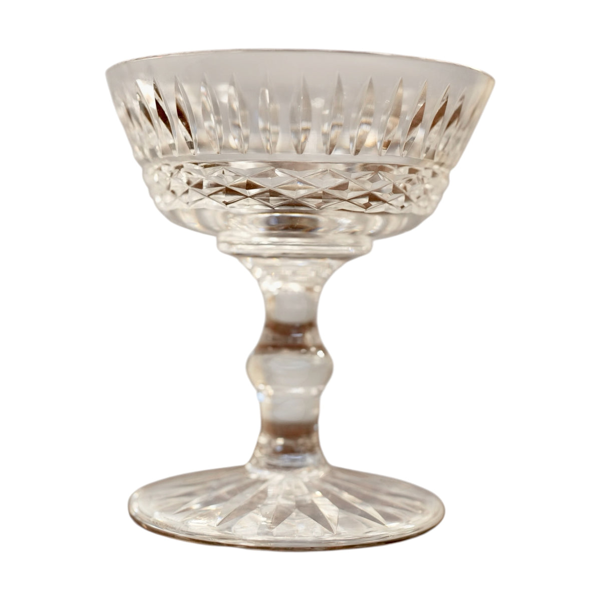 
                  
                    Vintage Cut Crystal Champagne Coupes — Set of 7 - Curated Home Decor
                  
                